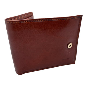 Portefeuille Format Italien Cuir Vachette Spirit R6728 Marron
