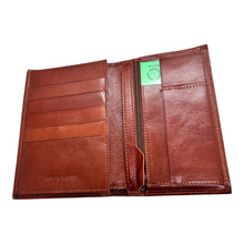 Charger l&#39;image dans la galerie, Portefeuille cuir Vachette Spirit R6805A Marron
