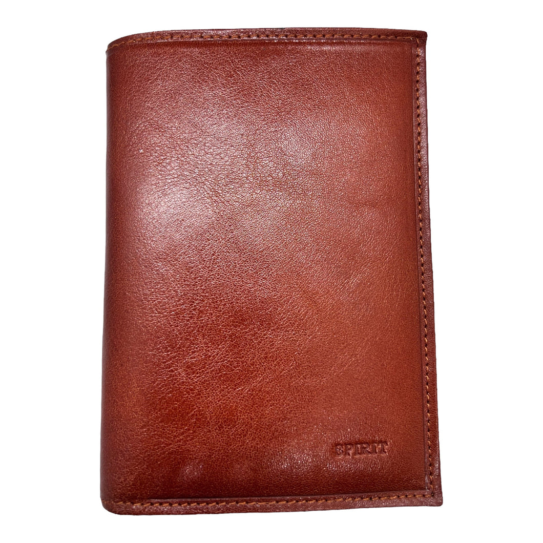 Portefeuille cuir Vachette Spirit R6805A Marron