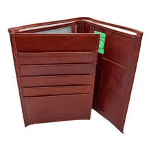 Charger l&#39;image dans la galerie, Portefeuille cuir Vachette Spirit R6805A Marron
