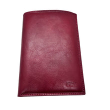 Charger l&#39;image dans la galerie, Portefeuille cuir Vachette Spirit R6805B Rouge

