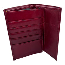 Charger l&#39;image dans la galerie, Portefeuille cuir Vachette Spirit R6805B Rouge
