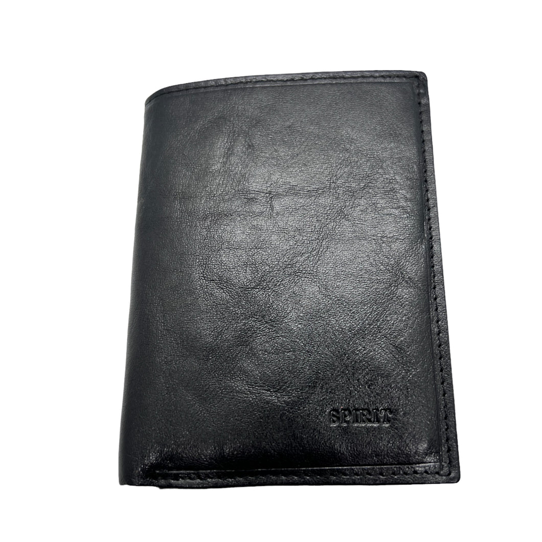 Portefeuille Cuir Vachette Spirit R6855 Noir