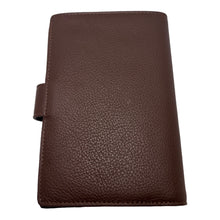Charger l&#39;image dans la galerie, Portefeuille Cuir Vachette Marron ZEVENTO-2125 Marron

