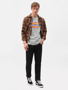 TEE-SHIRT DICKIES ICON LOGO GRIS