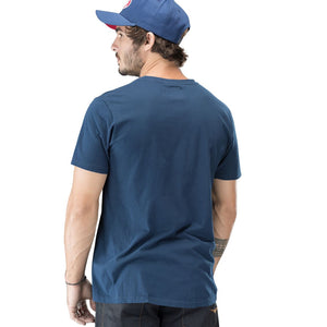 Tee Shirt Homme Von Dutch Col Rond Manches Courtes AARON/BLU-Bleu