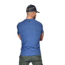 Charger l&#39;image dans la galerie, Tee Shirt Homme Von Dutch Col Rond Manches Courtes FRONT/BL-Bleu
