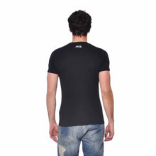Charger l&#39;image dans la galerie, Tee Shirt Homme Von Dutch Col V Manches Courtes RON/N-Noir
