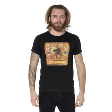 Charger l&#39;image dans la galerie, Tee Shirt Homme Von Dutch Col Rond Manches Courtes DEA/NR-Noir
