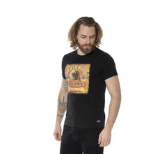 Charger l&#39;image dans la galerie, Tee Shirt Homme Von Dutch Col Rond Manches Courtes DEA/NR-Noir
