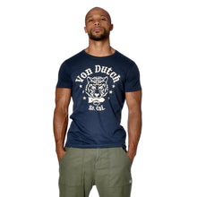 Charger l&#39;image dans la galerie, Tee Shirt Homme Von Dutch Col Rond Manches Courtes TIG/B-Bleu Marine
