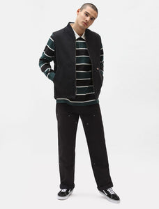 Veste Dickies Sans Manches Doublée Sherpa Duck Canvas Noir