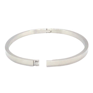 BRACELET MESSAGE argenté  "La famille c'est la vie"