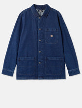 Charger l&#39;image dans la galerie, Veste Dickies Chore Coat Denim Indigo

