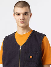 Charger l&#39;image dans la galerie, Veste Dickies Sans Manches Duck Canvas Summer Noir
