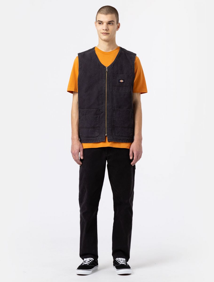 Veste Dickies Sans Manches Duck Canvas Summer Noir