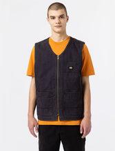 Charger l&#39;image dans la galerie, Veste Dickies Sans Manches Duck Canvas Summer Noir

