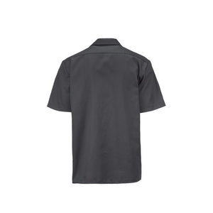 Chemise Homme Dickies Work Shirt GREY - Manches Courtes, Style Élégant et Décontracté